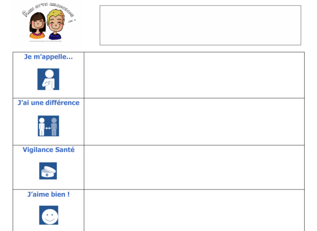 Fiche de pr�sentation